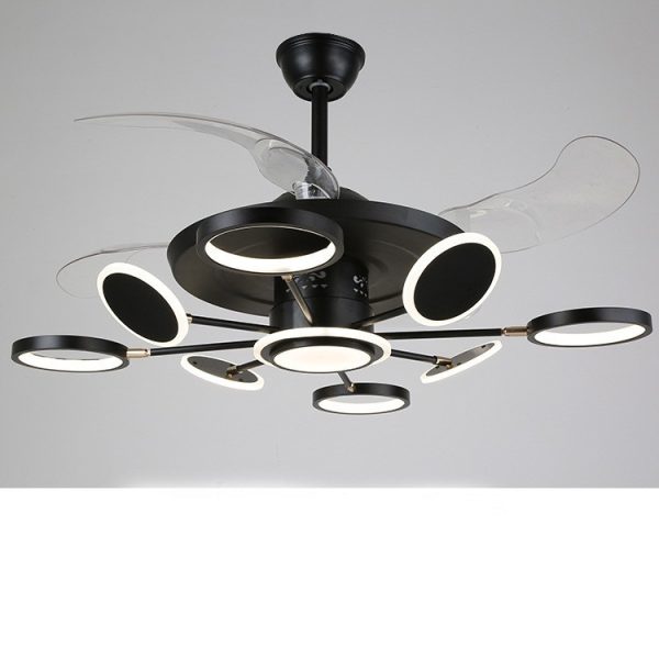 Nordic Ceiling Fans With LED Light Remote Control Ceiling - Image 4