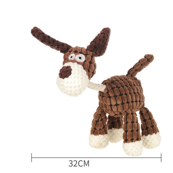 Pet Vocal Toy Plush, Accompany With Bite-resistant And Anti-boring Products - Image 2