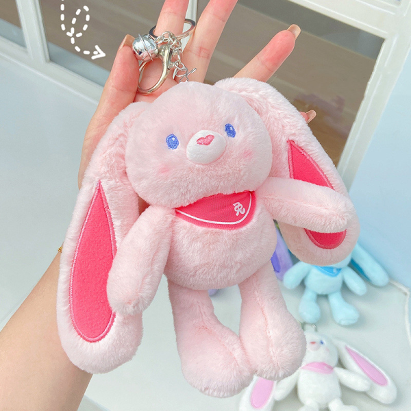 New Rabbit Plush Doll Key Chain - Image 2