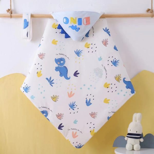 260g Thick Baby Hold Quilt Newborn Pack Cotton Small Quilt Wrap Towel - Image 4