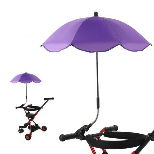 Outdoor Sunshade, Stroller Umbrella, UV Protection, Rain and Sun Dual-Purpose Umbrella - Image 9