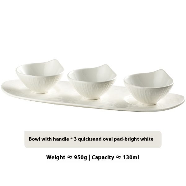 Ceramic Creative Seasoning Bowl And Dish Suit - Image 3