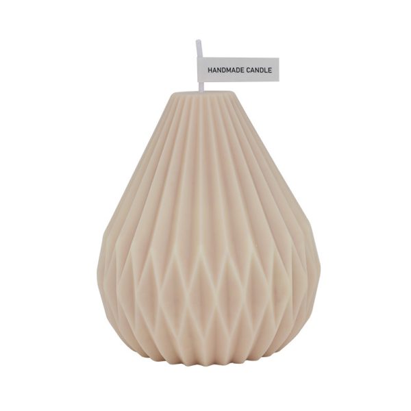 Nordic Style Geometric Lines Pear Shaped Aromatherapy Candles - Image 8