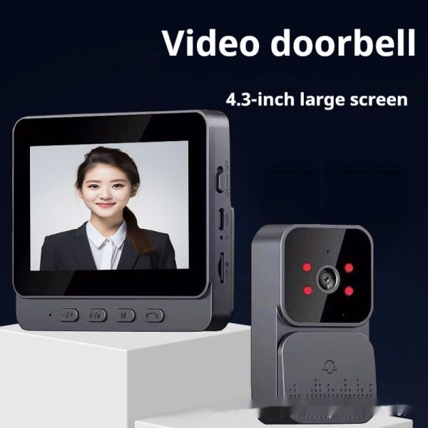 Smart Punch-free Household Wireless Camera Visual Door