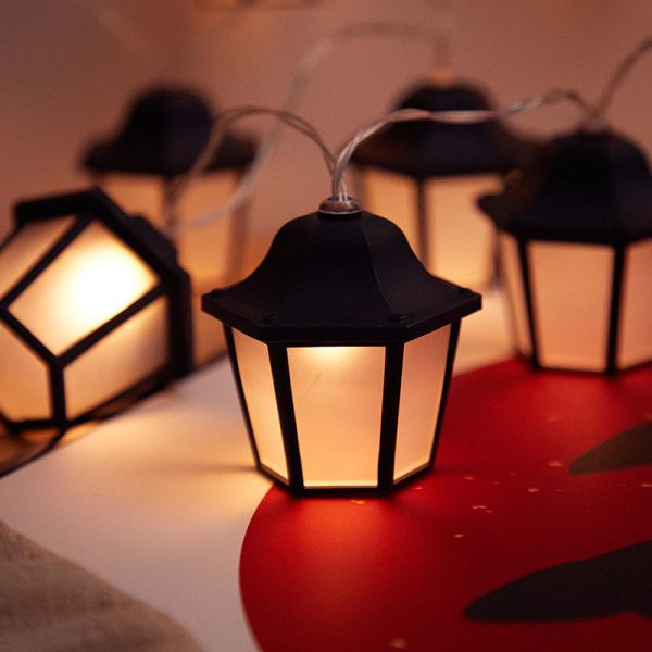 Led Lighting Chain Solar Retro Lamp Garden Villa Decoration - Image 3