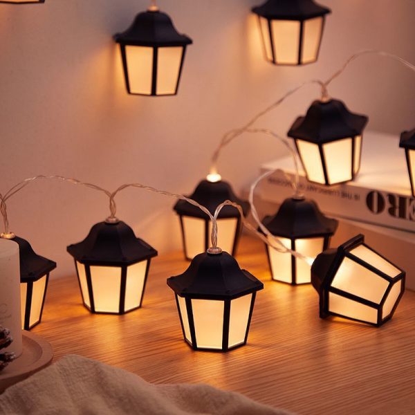 Led Lighting Chain Solar Retro Lamp Garden Villa Decoration - Image 2