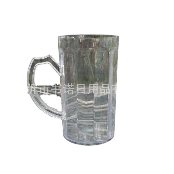 Large PET Draft Beer Mug Home Drinking Mug Outdoor BBQ Simple Kettle Plastic Beer Mug - Image 5