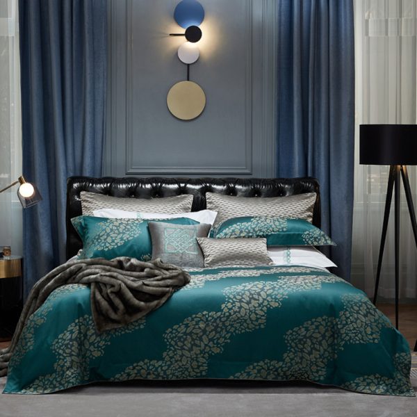 Town Style High-end Affordable Luxury Style Cotton Four-piece Bedding Set - Image 9
