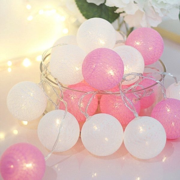 LED cotton ball lights - Image 9