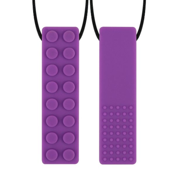 Building Blocks Teether Chewing Pendant Rainbow Teether Baby Teether Stick Self-closing - Image 5