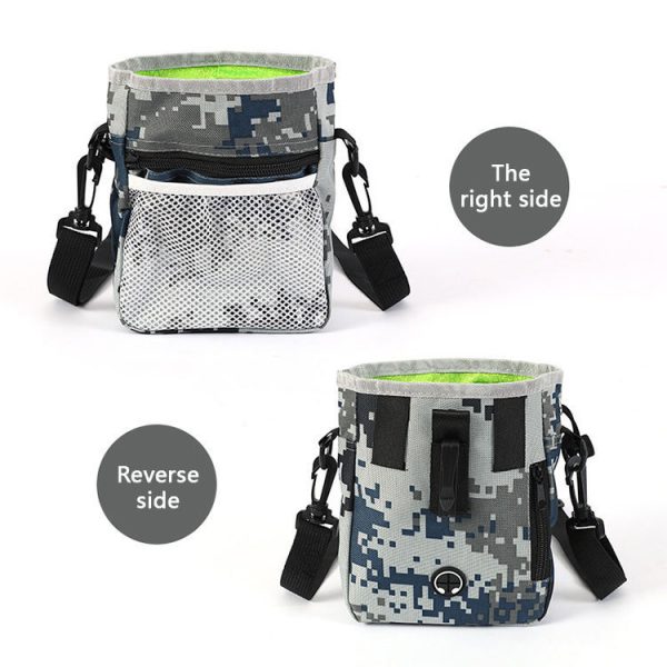 Dog Treat Pouch, Dog Training Treat Pouch For Pet, Dog Treat Pouch For Training Small To Large Dogs, Dog Treat Bag With Waist Belt Shoulder Strap Poop Bag Dispenser - Image 6