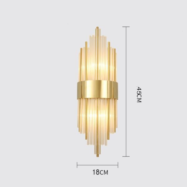 Light Luxury Living Room Modern Minimalist TV Background Wall Lamp - Image 5