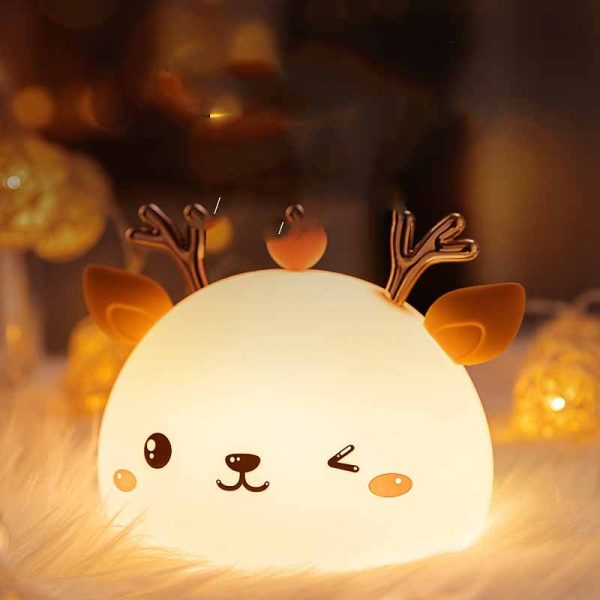 Home Simple And Cute Colorful Silicone Pat Light - Image 7