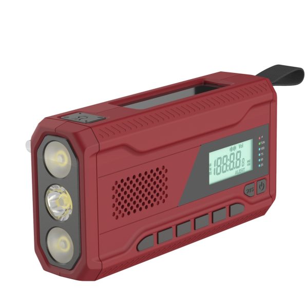Outdoor Emergency Radio Solar Hand-generated High Brightness Lighting - Image 4