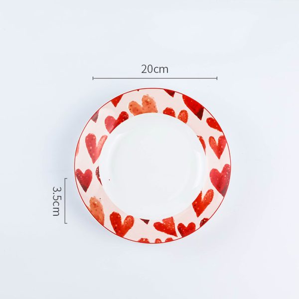 Home Creative Tableware Ins Ceramic Dinner Plate - Image 5