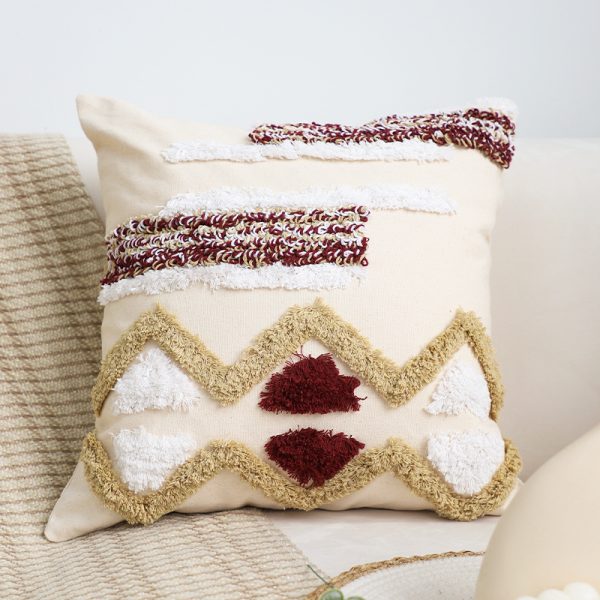 Art Throw Case Cushion Bay Window Square Pillow - Image 5