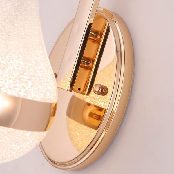 Bedside LED Drop-shaped Wall Lamp Bedroom Simple Acrylic - Image 5