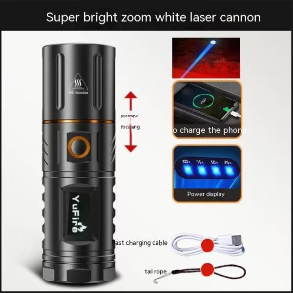 Flashlight Charging Long-range Outdoor Spotlight Long Battery Life - Image 6