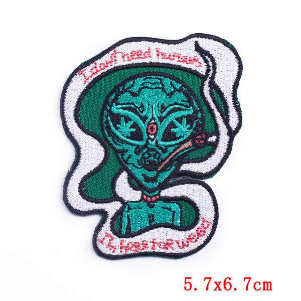 Alien Embroidery Cloth Patch Computer Clothing - Image 12