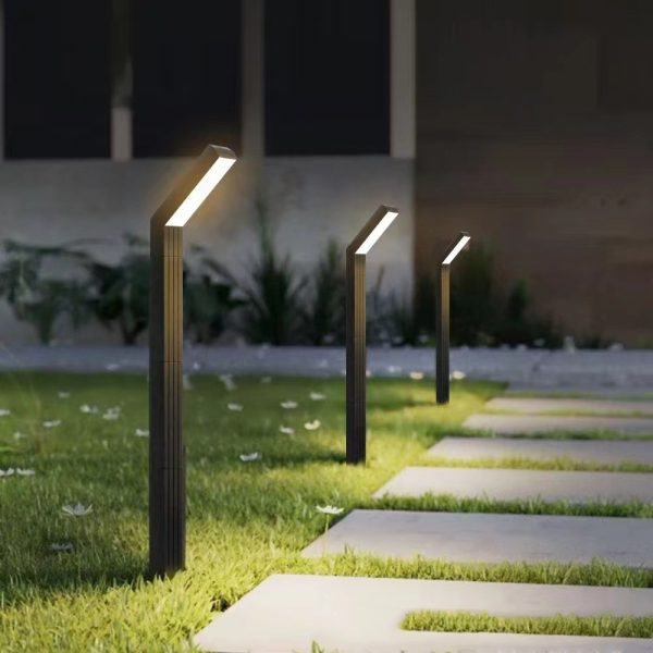 T-shaped LED Solar Lawn Lamp