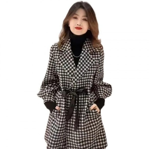 High-grade Woolen Mid-length Coat Women's Clothing - Image 6