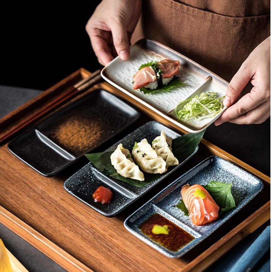 Dumplings Flat Ware Creative Frame Sauce Seasoning Dish