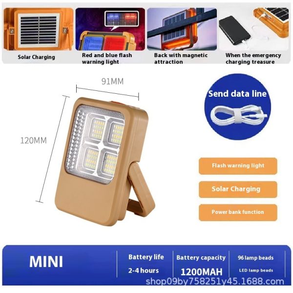 Solar Powered Outdoor Portable Camping Light - Image 5