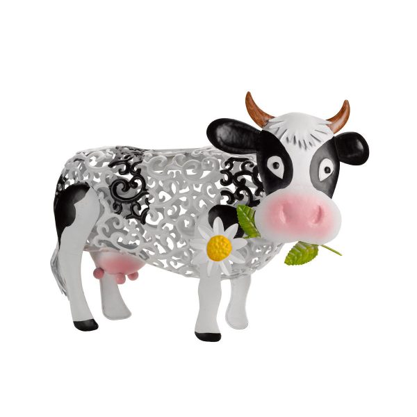 Daisy Cow Solar Light Resin Decoration Garden Decoration - Image 3