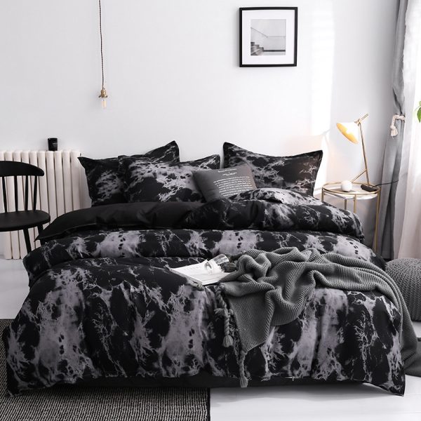 Four-piece Bed Linen, European, American And Japanese Size Without Bed Sheet - Image 3