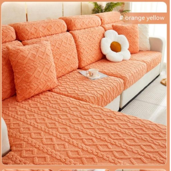 Stretch Slipcover And Fleece Slipcover Cover - Image 2