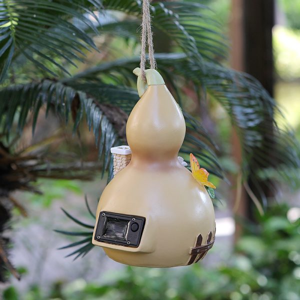 Gourd House Decoration Outdoor Courtyard Tree Pendant Solar Lamp - Image 4