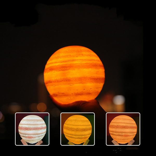 Night Light Moon Creative Table Lamp Led Bedside Lamp Jupiter Lamp - Image 5