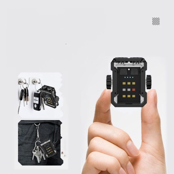 Multifunctional Mini Keychain Light Ultra-long Life Battery - Image 3