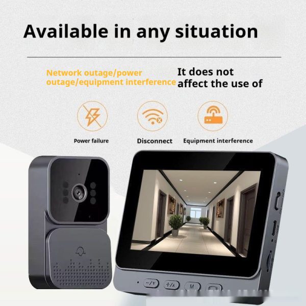 Smart Punch-free Household Wireless Camera Visual Door - Image 4