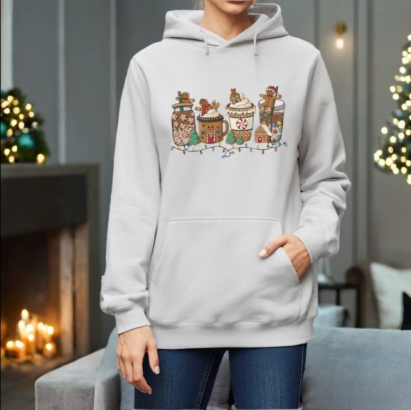 Christmas Can Be Customized Digital Printed Logo High Quality Men's And Women's Fashion Hoodies US Warehouse Stock