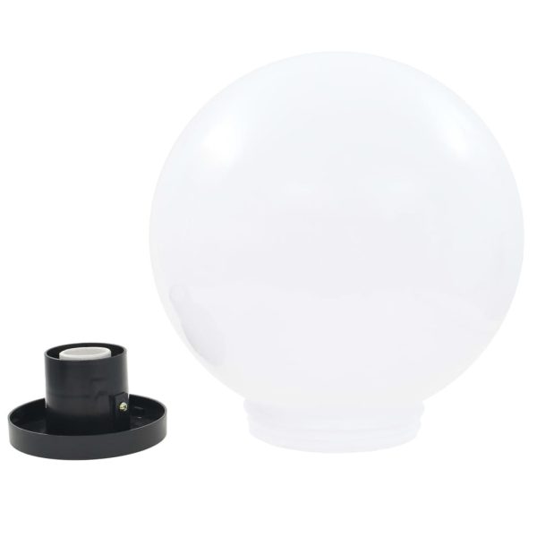 vidaXL LED Bowl Lamps 4 pcs Spherical 30 cm PMMA