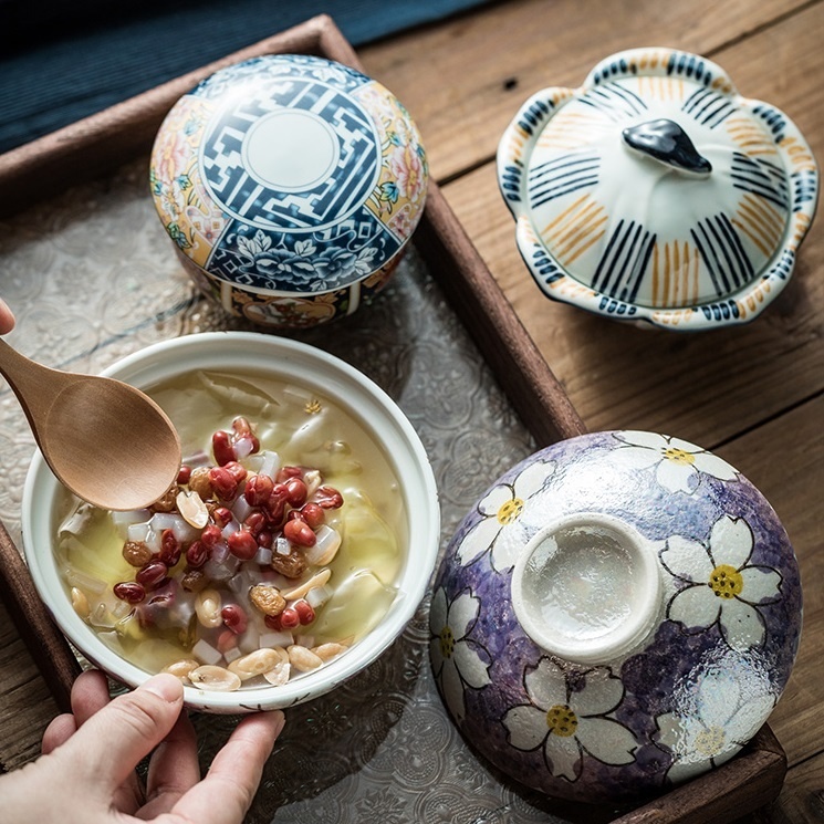 Good-looking Household Soup Ceramic Small Stew Pot