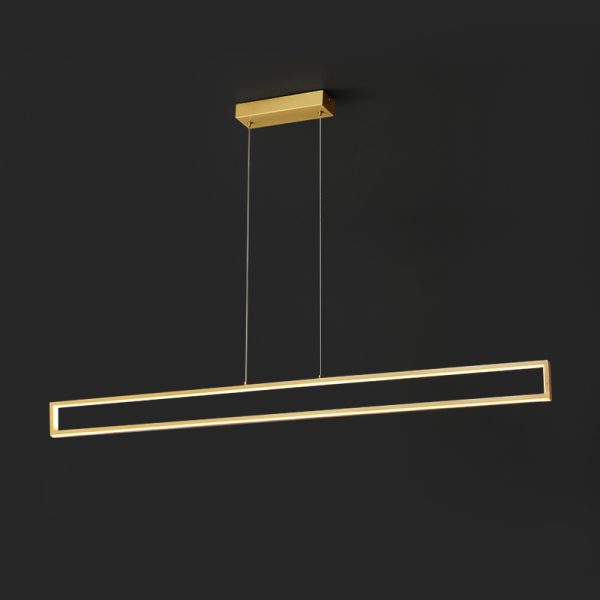 Extremely Simple And Luxurious All Copper Design Art Lighting - Image 3