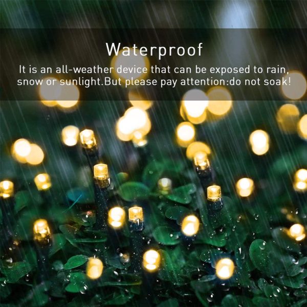 Garden Courtyard Solar String LED Christmas Decoration Light - Image 4