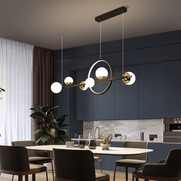 Nordic Creative Restaurant Long Chandelier Modern Simple Personality - Image 3