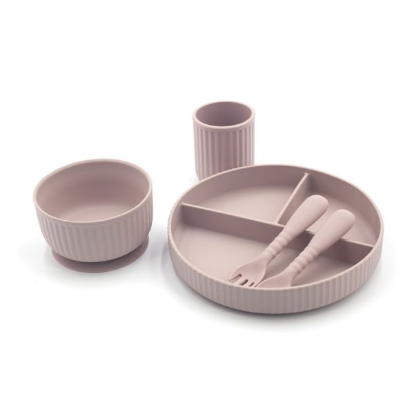 Integrated Edible Silicon Complementary Food Feeding Tableware - Image 7