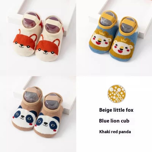 Cute Printed Anti Slip Cotton Socks For Infants And Young Children - Image 5