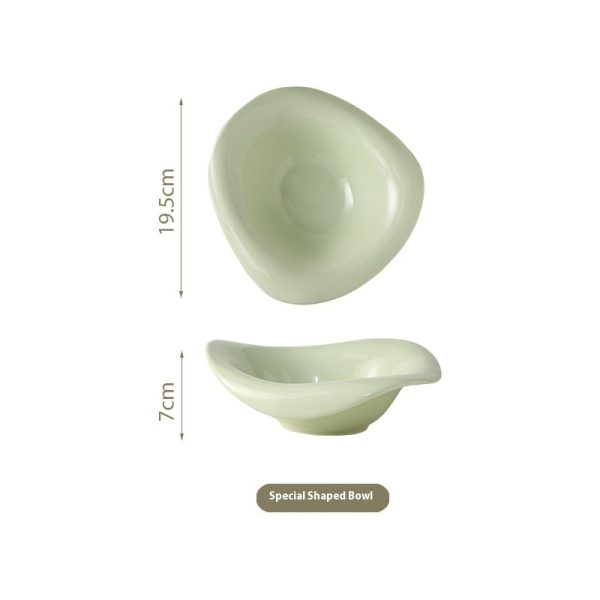 Ins Simple French Abnormal-shape Bowl - Image 9