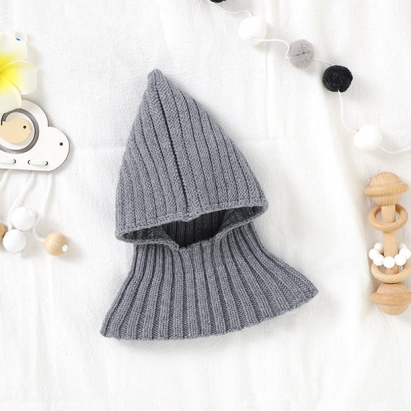 Baby And Infant Hat Scarf All-in-one Warm Keeping Sleeve Cap - Image 6