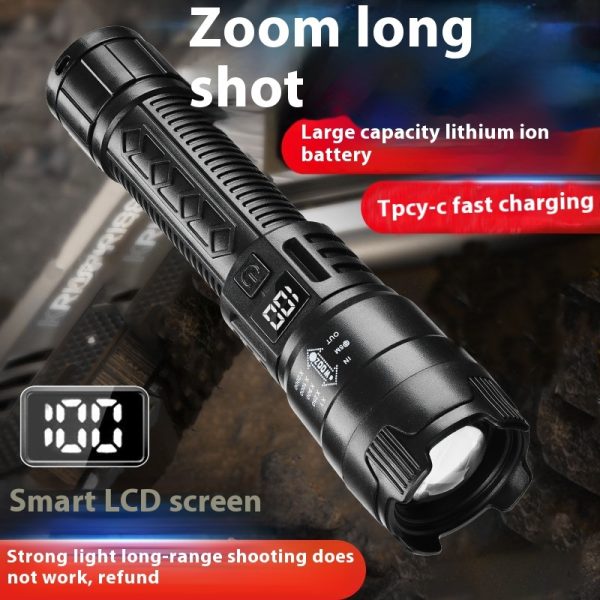 Flashlight Charging Portable Long Endurance Strong Light Super Bright