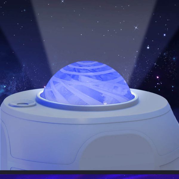 Swirl Moon Full Star Laser Atmosphere Lamp - Image 2