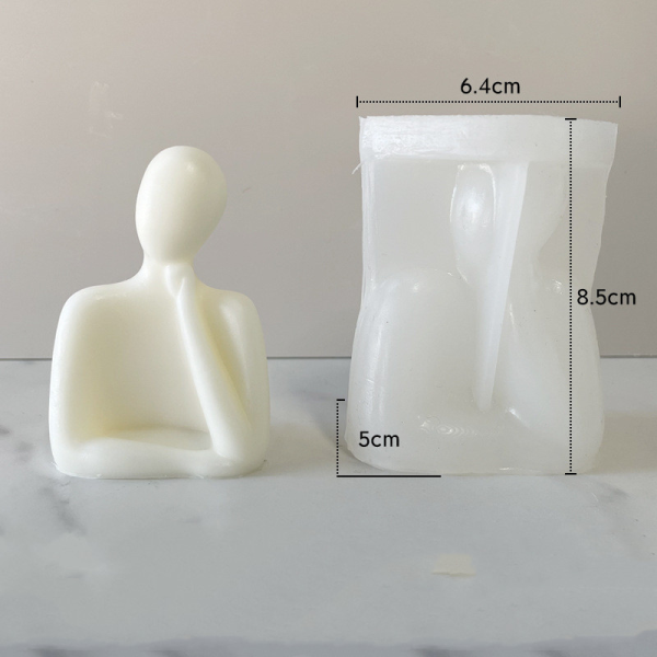 Support Cheek Family Candle Silicone Mold - Image 4