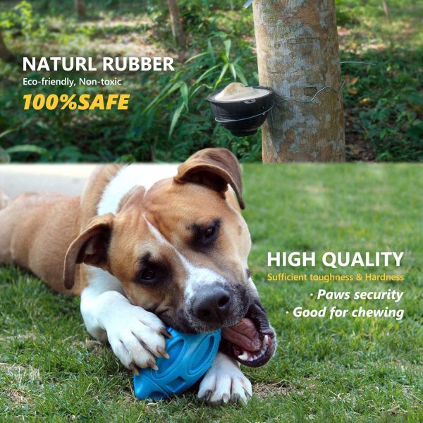 Pet Supplies Dog Toys Rubber Sounding Rugby Wear-Resistant Bite-Resistant Sounding Dog Ball - Image 2