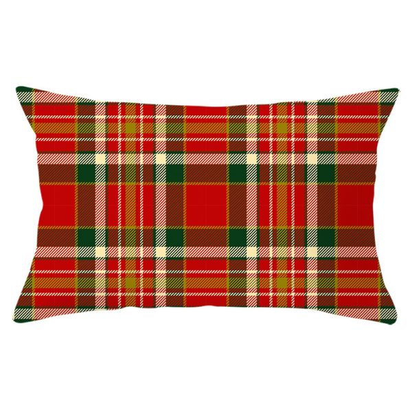 Christmas Printed Linen Backrest Pillowcase - Image 9