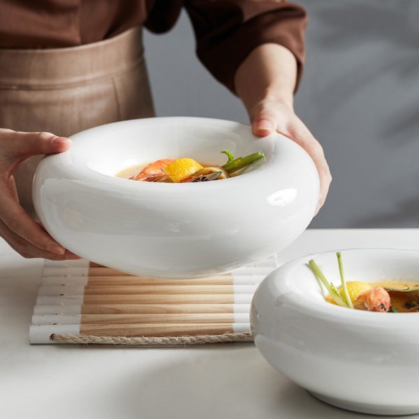 Creative Restaurant Ceramic Insulation Plate - Image 2